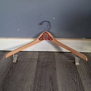 McGregor Sportswear Wooden Hanger With Clips Grand Rapids, MI